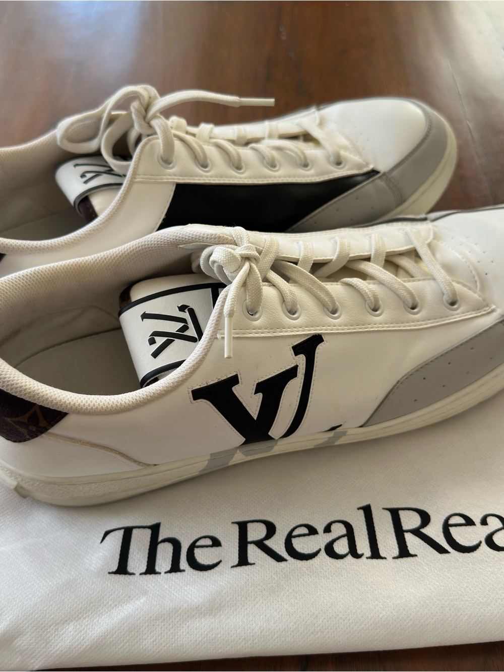 Louis Vuitton Charlie Monogram White and Gray Men’s Sneakers LV 10.5 US 11.5